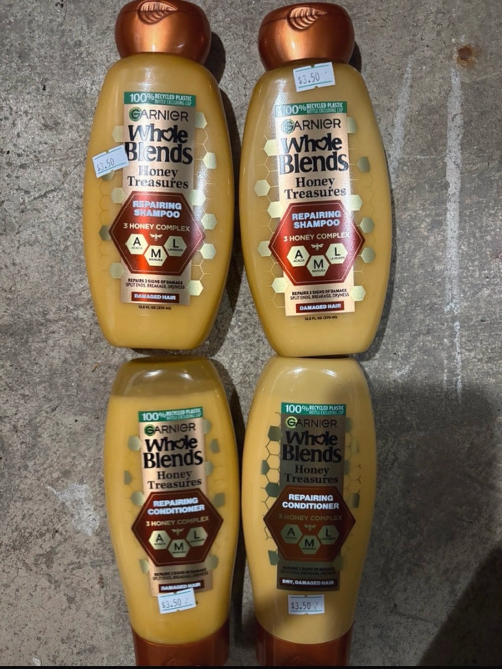 Shampoo and Conditioner Bottles